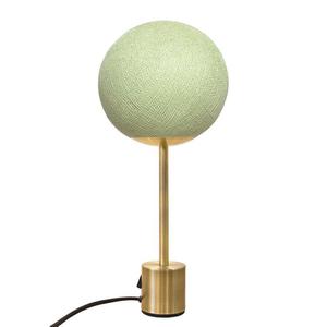 APAPA-Lampe à poser globe tissé H40cm Vert