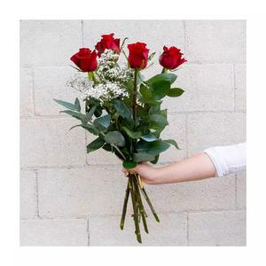 Bouquet de roses rouges | Symbole de l'amour | Fleurs à offrir à sa femme pour dire "Je t'aime" | Cadeau d'anniversaire | Retrait Gratuit en magasin