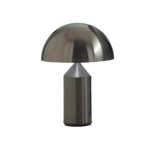ATOLLO PETITE-Lampe à poser Aluminium Laqué H35cm Noir