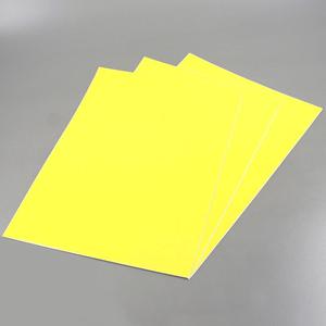 Stickers adhésivfs vinyl Blackbird jaunes 47x33 cm (jeu de 3 planches)