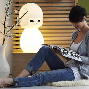 KOKESHI-Lampe à poser LED poupée H63cm Blanc