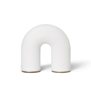 VUELTA-Lampe à poser LED portable Polyéthylène H16cm Blanc