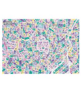 Image Republic - Puzzle Corbineau Tokyo 1000 pièces - Blanc