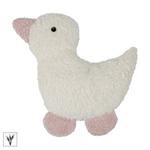 Bouillotte sèche Epéautre Efie Canard Ecru & Rose 25 cm - B