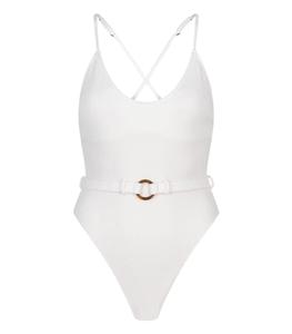 Love Stories - Femme - M - Maillot de bain une pièce Madison Off White - Blanc