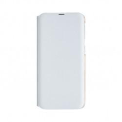 Samsung - Etui Avec Coque Arrière Intégrée - Couleur : Blanc - Modèle : Galaxy A40