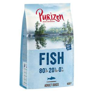 400g croquettes Purizon sans céréales, Adult poisson - Croquettes pour chien