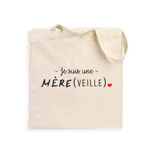 Totebag Je Suis Une Mere Veille - Naturel - Taille TU