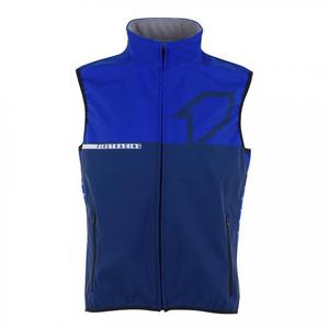 Veste sans manches First Racing Bodywarmer marine/ciel- M