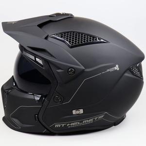 Casque modulable MT Helmets Streetfighter noir mat