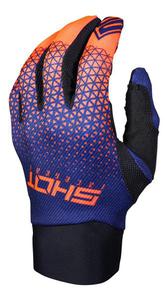 Gants cross Shot 2019 Aerolite Delta - Bleu Neon Orange 12 - XXL