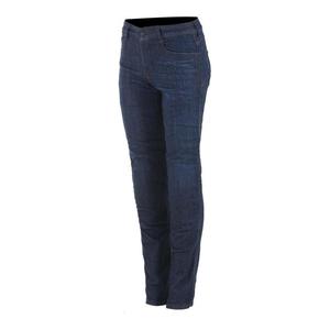 Jean moto femme Alpinestars Daisy V2 rinse plus bleu brut- US-33