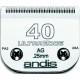 Lame N°40 ANDIS, tête de coupe 0.25mm 64076 pour tondeuse chien PRO AGC/AGR/BGC/MBG/SMC/ZRII