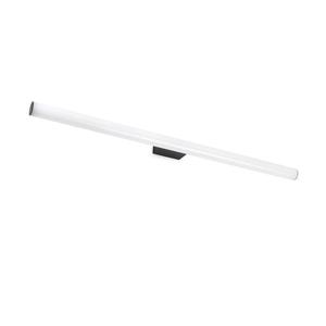 VOLGA-Applique murale LED IP44 L90cm Noir
