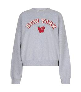 Love Stories - Femme - XS - Pull Sloane à col rond - Gris