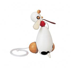 Chien à Tirer PlanToys - Jouet en Bois