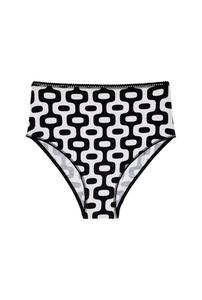 Culotte Taille Haute Coton BIO - Copacabana Noir