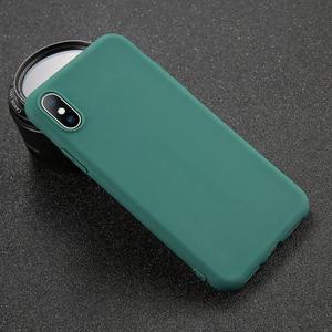 Coque iPhone souple minimaliste - Vert / iPhone 6/6S