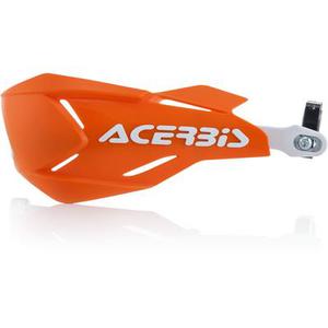 Acerbis X-Factory Garde de main, blanc-orange