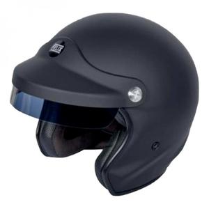Casque jet Felix Motocyclette Republic noir mat- M