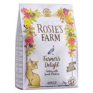 Rosie's Farm Adult dinde, patates douces pour chat - 3 x 2 kg