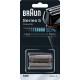 Tete de rasoir BRAUN 52B Cassette, combiPack pour rasoir électrique séries 5 5020, 5030, 5040S, 5140S, 5145S
