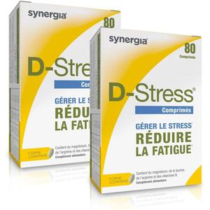 D-stress Lot De 2 + 1 Vitamine C Offerte – Magnésium Hautement Assimilé