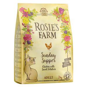 Rosie's Farm Adult poulet, patates douces pour chat - 5 x 2 kg