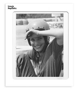 Image Republic - Affiche La Galerie Jane Birkin Racing 56 x 76 cm - Blanc