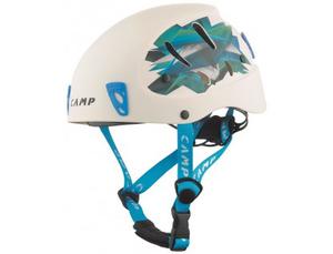 Casque d'escalade enfant Armour Small - White With Light Blue