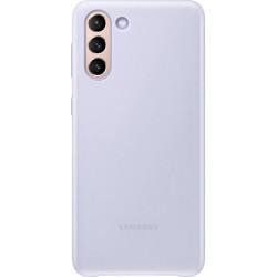 Samsung - Coque Rigide Avec Affichage LED - Couleur : Violet - Modèle : Galaxy S21+