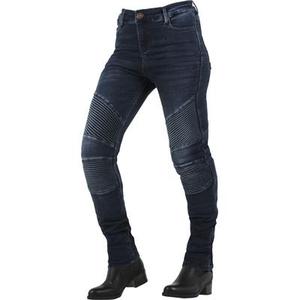 Overlap Stradale Jeans de moto de dames, bleu, taille 28 pour Femmes