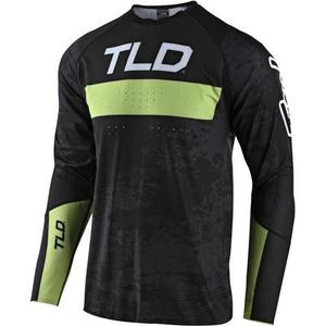 Troy Lee Designs Sprint Ultra Grime Jersey de bicyclette, noir-vert, taille XL