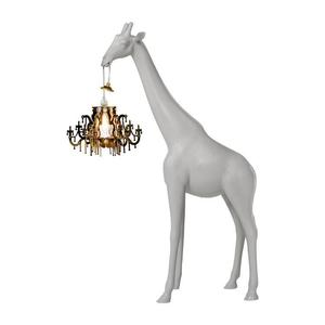 GIRAFFE IN LOVE XS-Lampadaire Girafe H100cm Beige