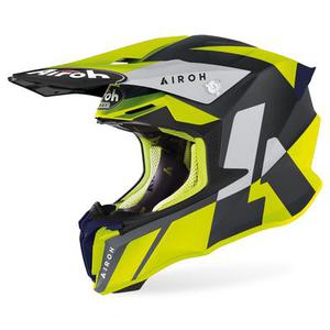 Airoh Twist 2.0 Lift Casque de motocross, noir-jaune, taille XS