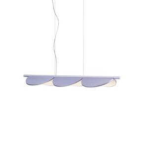 ALMENDRA S3-Suspension orientable LED 3 lumières L129cm Violet