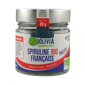Spiruline française BIO paillettes - 80 g