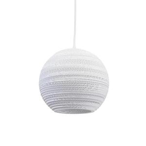 MOON-Suspension Carton Ø26cm Blanc