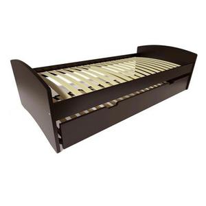 Lit gigogne 80x190 Happy pin massif 80x190 Noir