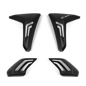 Cache feu et clignotant avant BCD Yamaha 530 Tmax noir mat