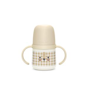 First bottle with handles and silicone spout +6M 150 ml