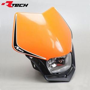 Plaque phare Racetech V-Face orange