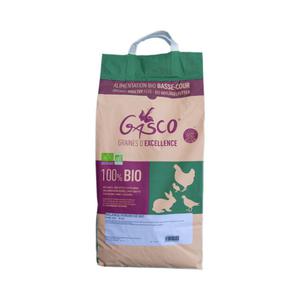 Gasco - mélange bio pour poule pondeuse - sac de 8 kg