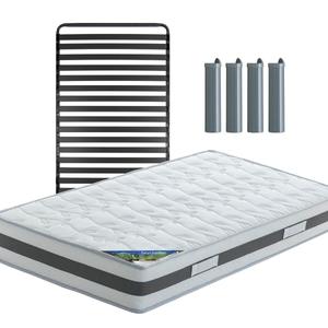 SEYCHELLES - Pack Matelas + Titanium 22 90x190cm + Pieds