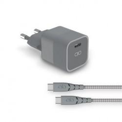 Force Power - Chargeur 1 Port USB-C - 20W + Câble USB-C
