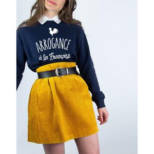 Sweat Femme - Arrogance A La Francaise - Navy - Taille XXL