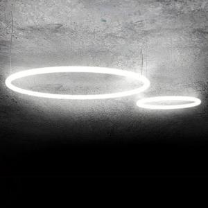 ALPHABET OF LIGHT-Suspension LED circulaire Ø155cm Blanc