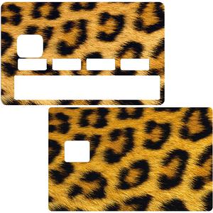 Sticker pour carte bancaire, Leopard