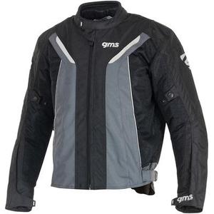 GMS Meshblouson Ventura Veste textile de moto, noir-gris, taille S