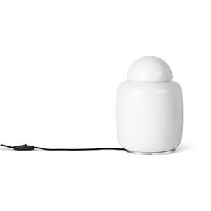 BELL-Lampe de table Verre H28cm Blanc